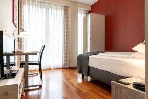 Letto o letti in una camera di Hotel Sursee