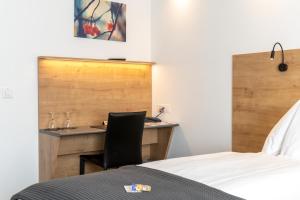 Letto o letti in una camera di Hotel Sursee
