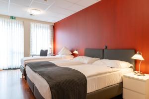 Letto o letti in una camera di Hotel Sursee