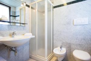 Koupelna v ubytování Hotel Speranza