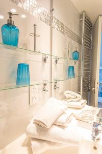 Ένα μπάνιο στο Résidence La Ménado