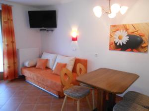 Posezení v ubytování Appartement Haus Gatterer