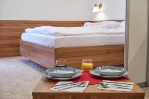 Letto o letti in una camera di Spa & wellness Villa Garetov Konak
