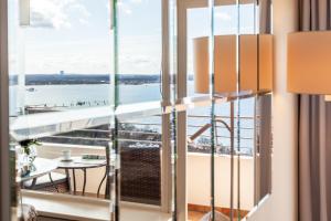 Balkón nebo terasa v ubytování Meerblick Apartment 110