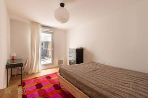 Posteľ alebo postele v izbe v ubytovaní Appartement lumineux et récent - Wazemmes
