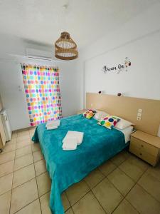 Letto o letti in una camera di Matala View