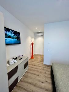 TV a/nebo společenská místnost v ubytování verona rooms 109