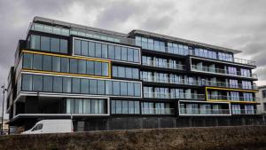 Budova, v ktorej sa apartmánový hotel nachádza