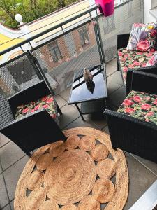 Część wypoczynkowa w obiekcie Vienna Citycenter+Terrace+Parking