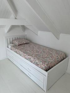 Letto o letti in una camera di Villa du Clapotage