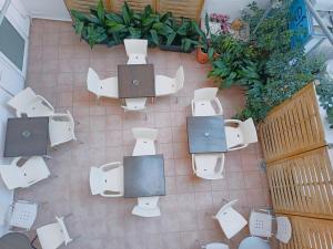 Posezení v ubytování Efstratios Hotel