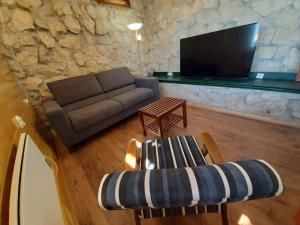 TV a/nebo společenská místnost v ubytování relax