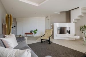 Χώρος καθιστικού στο Suite Von Platen
