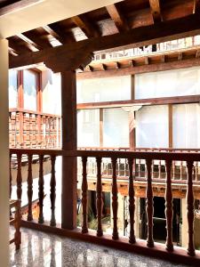 Balkón nebo terasa v ubytování Apart. Entrepatios