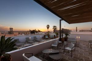 Balkón alebo terasa v ubytovaní Palazzo Tafuri Boutique Hotel