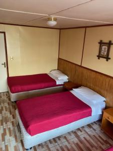 Cama o camas de una habitación en Nikos II Adventure