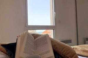 Posteľ alebo postele v izbe v ubytovaní Les Mouettes au Vert