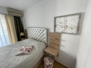 Postel nebo postele na pokoji v ubytování Hana Apartment Ohrid