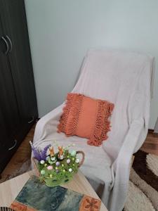 Posezení v ubytování Manilla Vendégháza