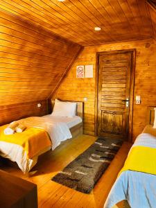 Postel nebo postele na pokoji v ubytování Sunshine House