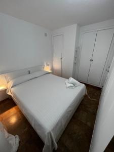 Postel nebo postele na pokoji v ubytování Apartamento a 3 minutos de la playa