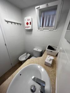 Koupelna v ubytování Apartamento a 3 minutos de la playa