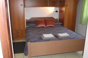 Postel nebo postele na pokoji v ubytování Apartments & Rooms Tea