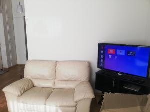TV a/nebo společenská místnost v ubytování Ergina Green Park