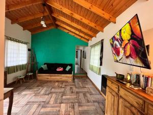 Χώρος καθιστικού στο Alkimia del Río - Hogar, Arte, Piscina y Confort