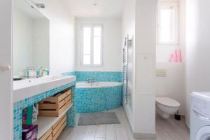 Koupelna v ubytování Chambre - Marceau