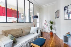 Posezení v ubytování Chambre - Marceau