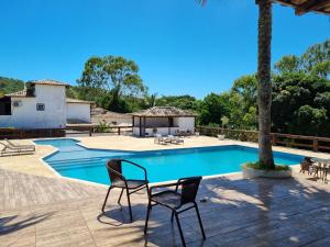 Swimmingpoolen hos eller tæt på Casa Aprazível no Alto de Búzios
