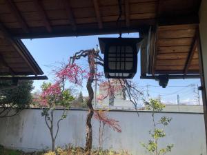 Un balcon sau o terasă la フクロウの御宿　新館