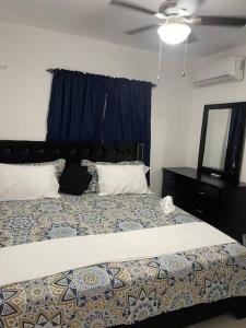 Postel nebo postele na pokoji v ubytování Condo in Santiago De Los Caballeros