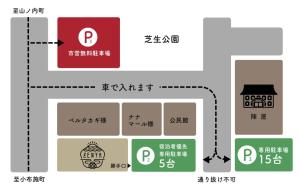 a map of the proposed development of a building at ZENYA - Vacation STAY 89339v in Nakano