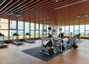 Γυμναστήριο ή/και όργανα γυμναστικής στο NEW Cozy Seaview Bali Residences Studio 4pax near Jonker