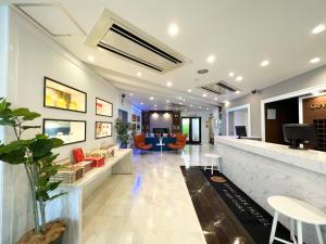Posezení v ubytování Grand Park Hotel Panex Chiba