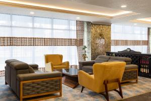 منطقة جلوس في Wyndham Baku