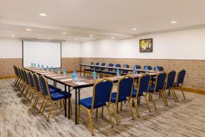 منطقة الأعمال و/أو غرفة المؤتمرات في Wyndham Baku