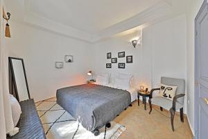 Postel nebo postele na pokoji v ubytování Riad Amya & Spa