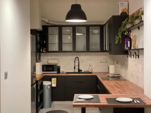 A kitchen or kitchenette at 1 BedRoom Apt - Live Like A Local In Kolonaki
