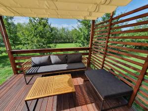 Balkón nebo terasa v ubytování Resort Marina Suchacz