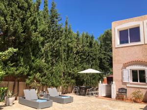 Zahrada ubytování Villa Casa Diego Ibiza + 37 fotografií