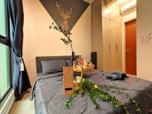 Giường trong phòng chung tại Citizen Execetive Suite - Old Klang Road +26 ảnh