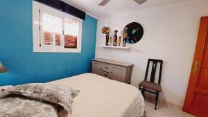 Posteľ alebo postele v izbe v ubytovaní Apartamentos Saint Malo Familidays