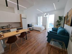 Η κουζίνα ή μικρή κουζίνα στο Vigo bonito estudio en el centro