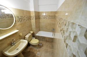 Koupelna v ubytování Sotirakis Hotel