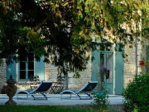 Zahrada ubytování Château de l'Isle - Chambres d'Hôtes