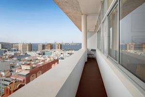 Nespecifikovaný výhled na destinaci Las Palmas de Gran Canaria nebo výhled na město při pohledu z apartmánu