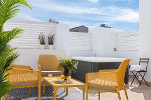 Χώρος καθιστικού στο Magno Apartments Feria 132